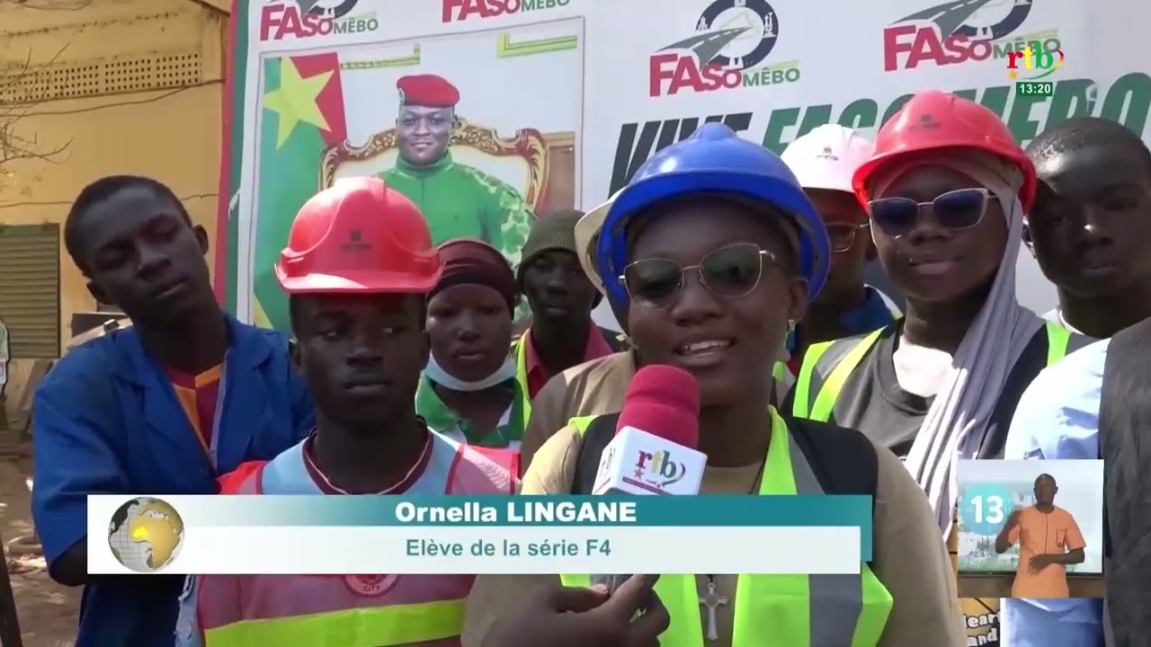 Faso Mêbo : Les élèves de la série F4 du lycée Technique de Ouagadougou apportent leur expertise