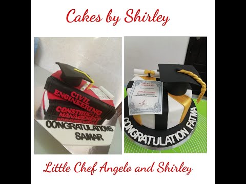 Graduation Cakes Design ||  by Shirley