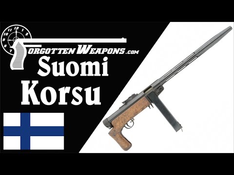 Suomi Korsu: A Special Mannerheim Line Bunker SMG