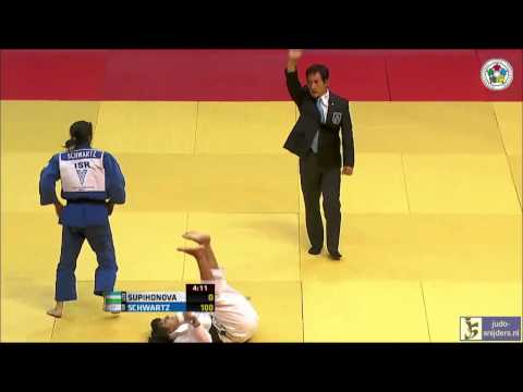Judo 2013 Grand Prix Tashkent: Supihonova (UZB) - Schwartz (ISR) [-52kg] bronze