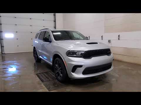 2025 Dodge Durango GT Plus AWD in Silver for sale at Indian Head Chrysler Dodge Jeep Ram Ltd. in Indian Head, SK