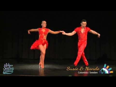 Susie & Nando (Sweden) / 9th Int'l Vilnius Salsa Festival, 2015