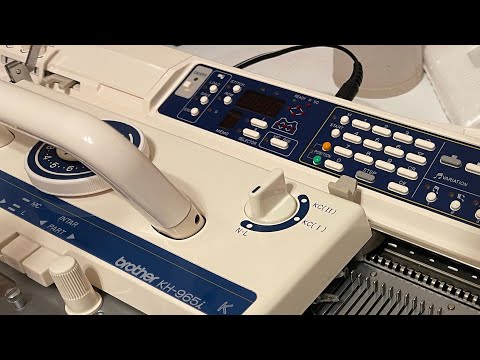 How To Use The Brother External Memory Options - Cartridges & Floppy Discs With KH-965/KH-965i