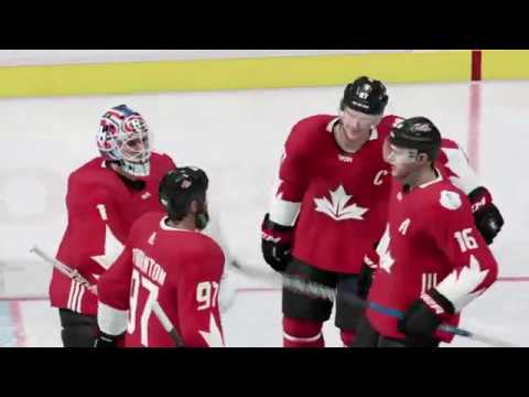 World Cup of Hockey 2016 Game Highlights Semifinal Russia vs Canada (EA NHL 17)