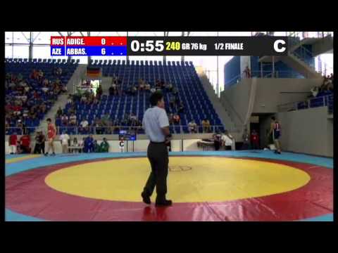 WWCC2013 / Islam Abbasov - GR 76 kg - 1/2 final