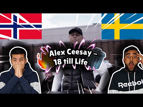 HE FACED LIFE!! Norwegians React To (Swedish Rap) Reacting Ti lAlex Ceesay - 18 till Life