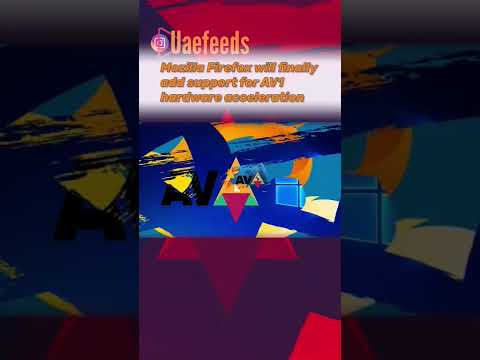 Mozilla Firefox will finally add support for AV1  hardware acceleration #shorts