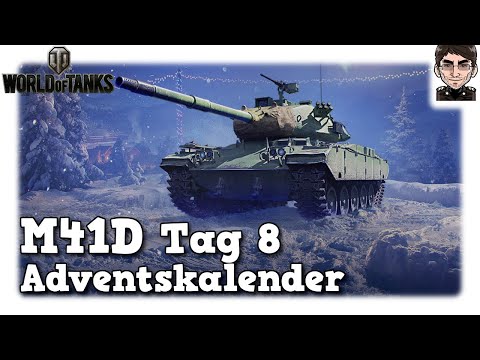 World of Tanks - M41D, Tag 8 Adventskalender 2020, Render-Fehler im Video SORRY! [WoT]