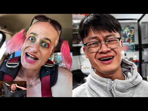 Tony finally breaks character..