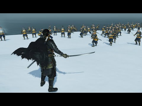 The Ghost vs 70 Samurai (No Damage) - Ghost of Tsushima - PC mods