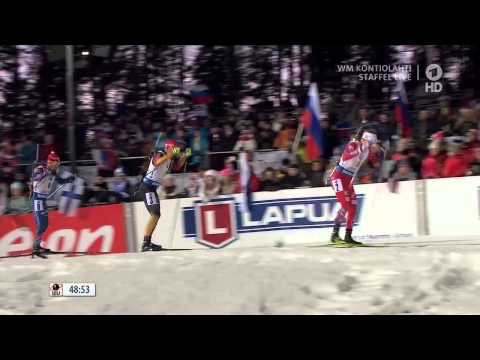 Staffelgold für Deutschland WM Kontiolahti 2015