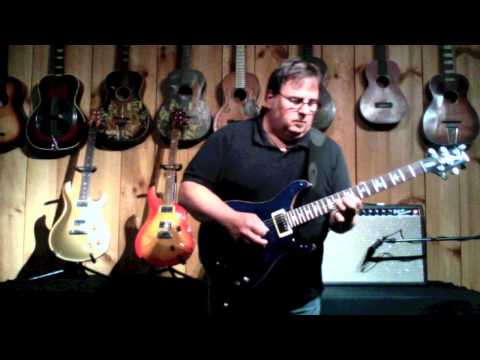 Garrett Park Guitars - 2006 PRS McCarty Hollowbody 1-Piece 10 Top Piezo Whale Blue