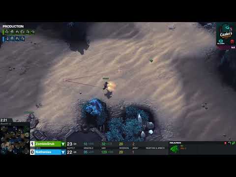 ZombieGrub (T) vs Nathanias (T) #2 - QLASH Casters Invitational Group A