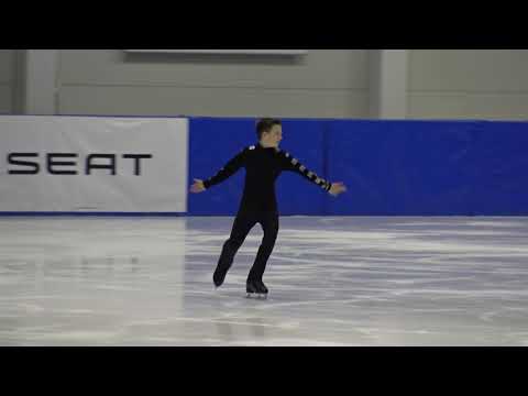 12. Santa Claus Cup 2018: Adam Tarabus (CZE) - FS Intermediate Novice Boys Free Skating