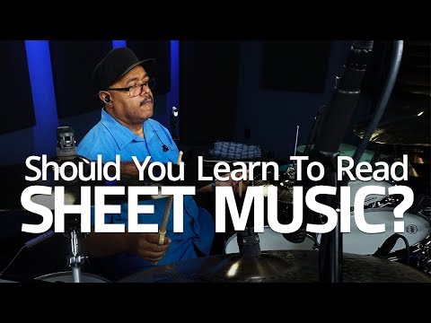 Should You Know How To Read Sheet Music? - Drum Lesson (Drumeo)