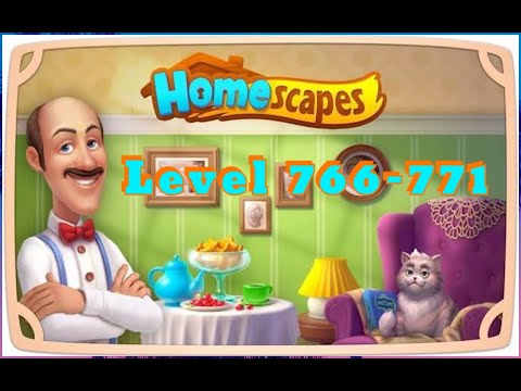 #HOMESCAPES Levels 766 - 771 (769 SUPER HARD LEVEL) 💪🏻💪🏻💪🏻