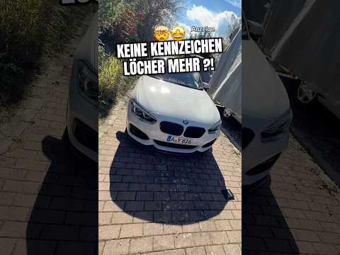 Keine Kennzeichen Löcher mehr ?! 🫣🤯 Endlich gibt es dafür eine Lösung von Ivality