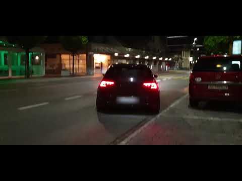 LOUD VW GOLF R MK7 - Pops and Bang Exhaust