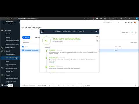 Bitdefender GravityZone Installation