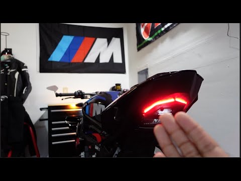 I installed the NRC Fender Eliminator on my 2023 BMW M1000R!!!