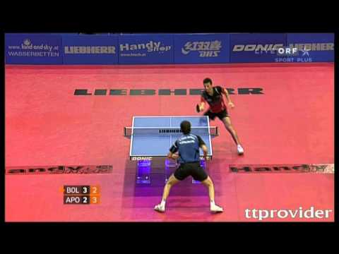 Austrian Open 2010: Tiago Apolonia-Timo Boll