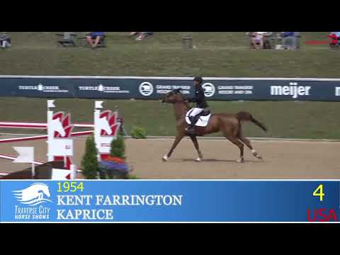 Kaprice van 't Roosakker and Kent Farrington