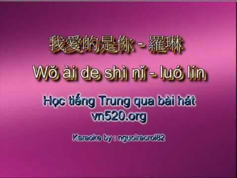 我愛的是你 - 羅琳 Wǒ ài de shì nǐ - luó lín (Tình lỡ cách xa - Mỹ Tâm).flv