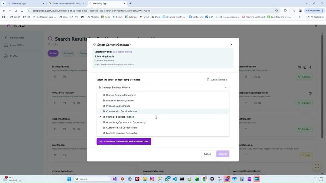 PeleGoal Tutorial Video