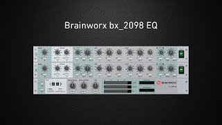 Video thumbnail for Brainworx bx_2098 Mastering EQ by Brainworx Audio