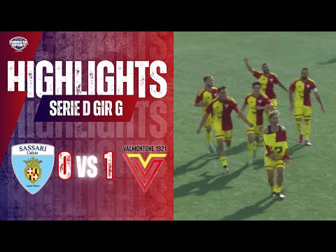Serie D Soccer Group G - Sassari Calcio Latte Dolce-Valmontone 1921 0-1 (Highlights)