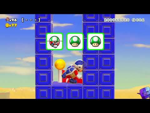 Super Mario Maker 2 🔧 Endless Challenge 7153 - 7160