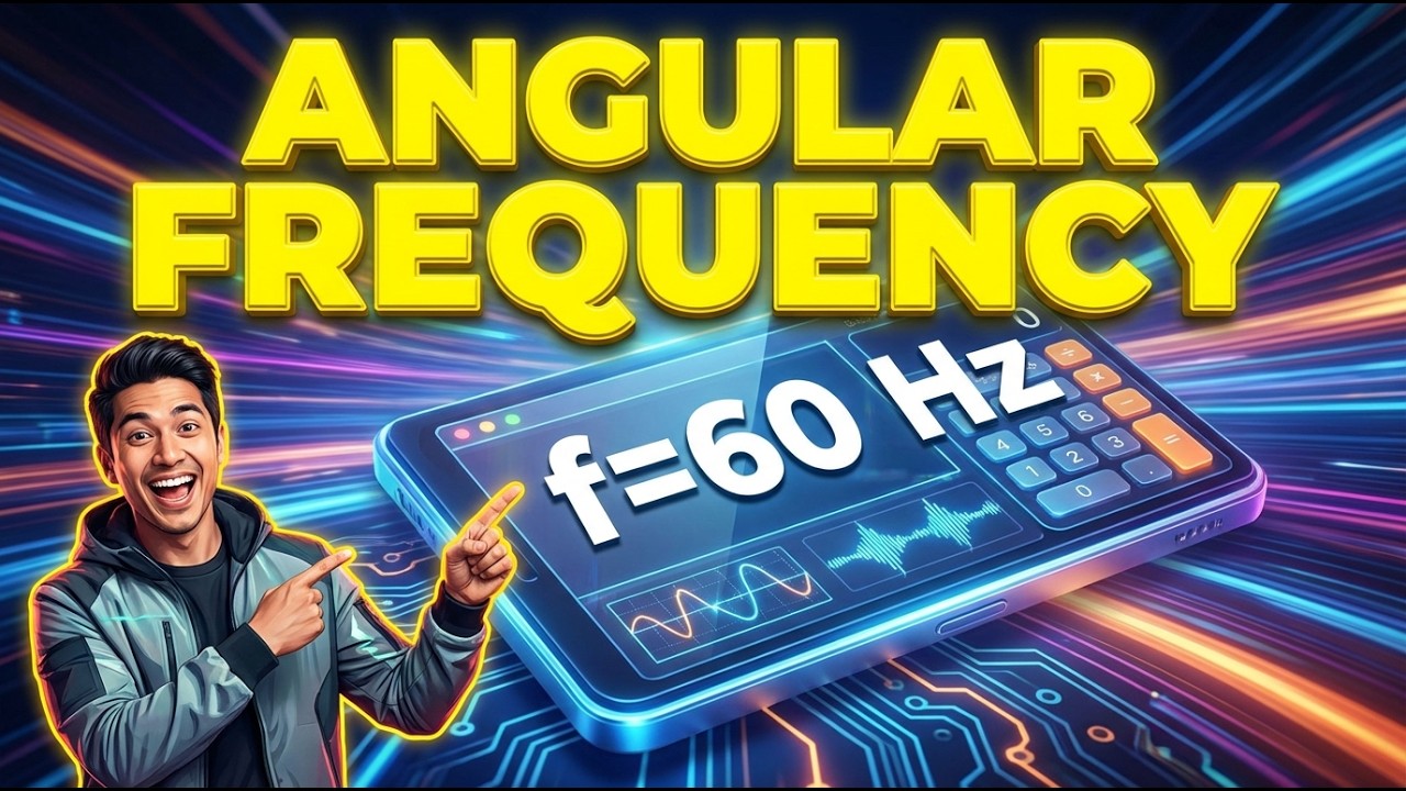 Angular Frequency Interactive Calculator