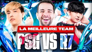 🏆LA MEILLEURE TEAM DES WORLDS : PSG vs R7 en PLAY IN ! (NIVEAU INSANE)