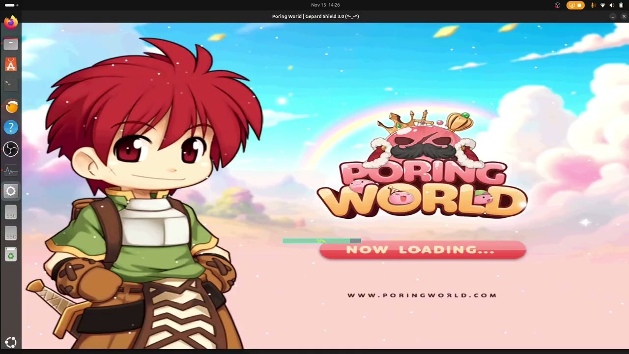 Budget Poring World Multi-client. Linux Ubuntu + Lutris.