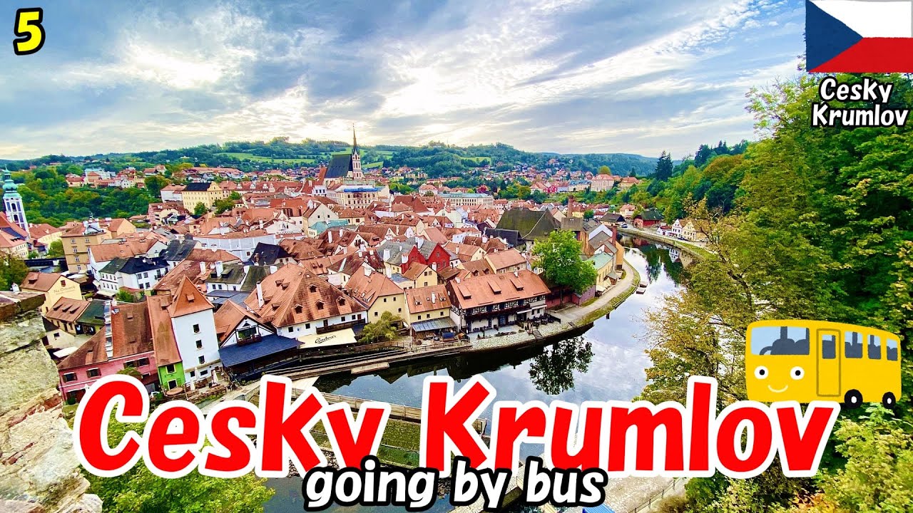 【Czech Republic and Spain Trip 2023】Day3　Going sightseeing to Cesky Krumlov by bus