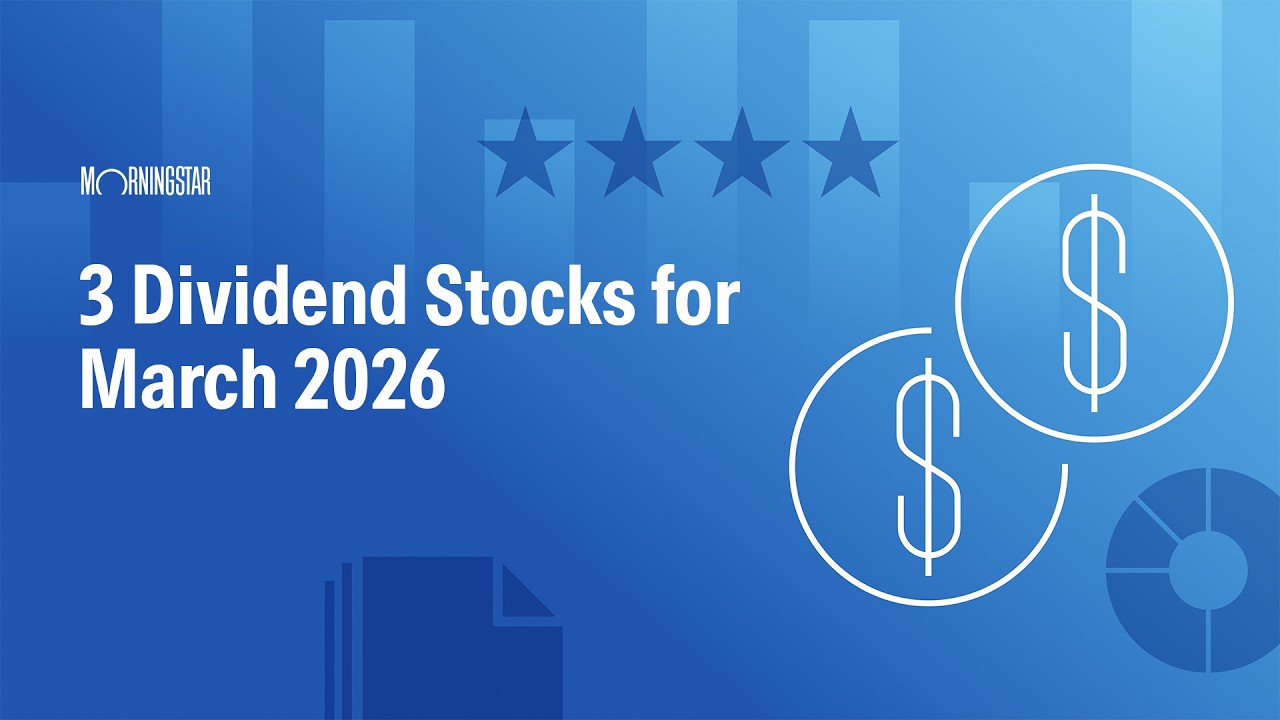 3 Dividend Stocks for March 2026