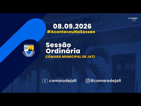 SESSÃO ORDINÁRIA 08.09.2026
