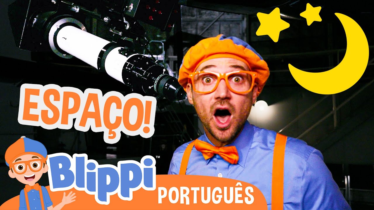 Blippi Observa Estrelas num Observatório! | Episódios Completos | Vídeos Educativos para Crianças