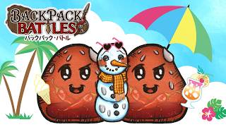 溶けそうなのにウキウキなスノマス先輩の顔が見れて俺は嬉しい【Backpack Battles / BpB #471 】