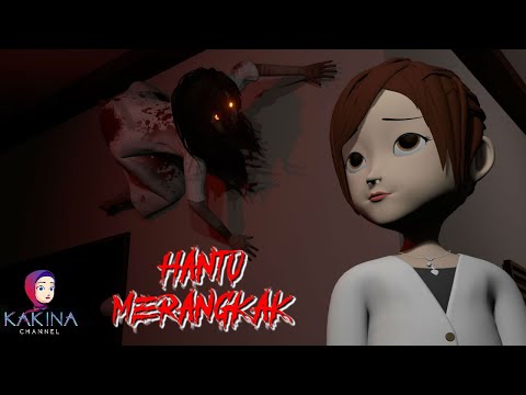 KAKINA HORROR 257 - Black Pocong and Creepy Crawling Kuntilanak