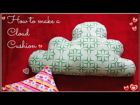 How to make Cloud cushion - diy Video