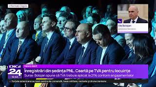 Ședința conducerii PNL. Nicoleta Pauliuc a cerut amânarea creșterii TVA la imobiliare