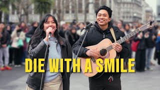 Download lagu Filipino Duo SHOCKS London with THIS Street Performance | Die With A smile (Bruno Mars & Lady gaga) mp3