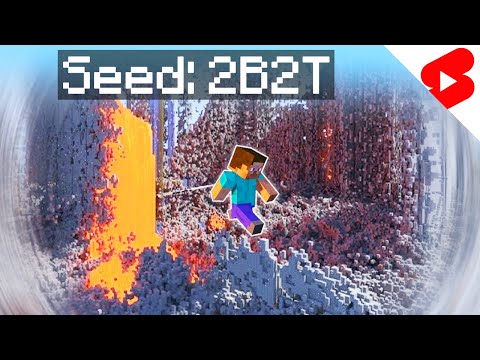Minecraft Speedrun, but it's on 2B2T's Seed