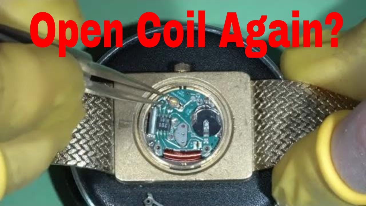 Watch video Fixing Rotary Vintage Watch with a Damaged Coil in ETA 556.115 Swiss Movement How To Watch Repair Now Fixing Rotary Vintage Watch with a Damaged Coil in ETA 556.115 Swiss Movement How To Watch Repair