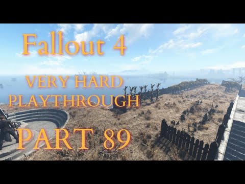 Fallout 4 / Very Hard Difficulty Playthrough Part 89 - Building The Castle Farming