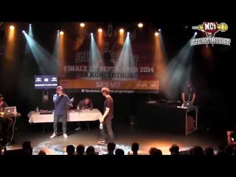 Fætter Anders vs. Klaskefar - MC's Fight Night Kval. Finalen 2014 - 1/8 finale 1