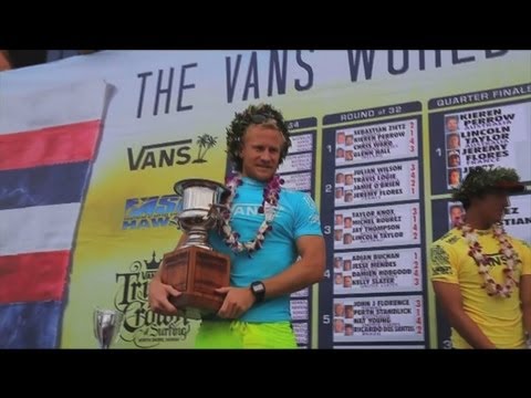 Adam Melling wins Vans World Cup of Surfing