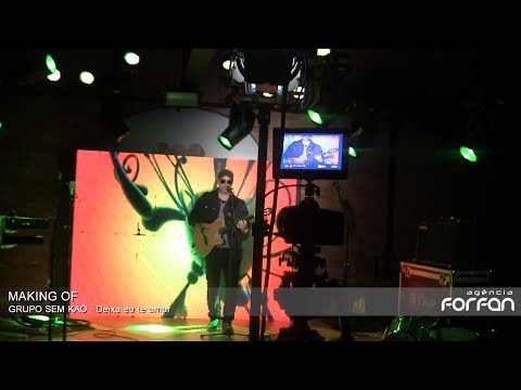 Grupo Sem Kaô - Making of do clipe - Deixa eu te amar【HD】