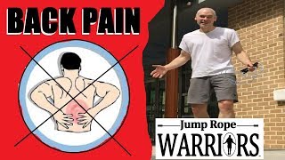 Do YOU get Back Pain Jumping Rope? Here&#39;s How to Avoid Hurting your Back Jumping Rope